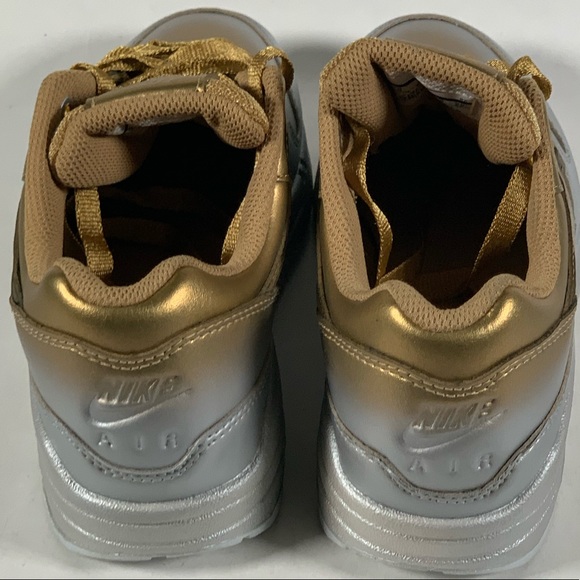 Women’s Air Max 1 LX Metallic Gold Platinum